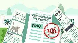 养宠物会传染新冠病毒吗?