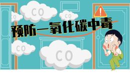 预防一氧化碳中毒动画模板