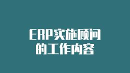 实施顾问的工作内容