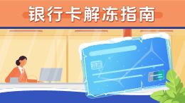 银行卡解冻操作指南动画模板